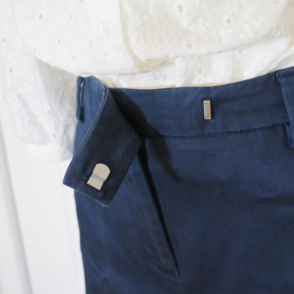 M&S Collection - Navy cropped pants - Picture 6 of 15